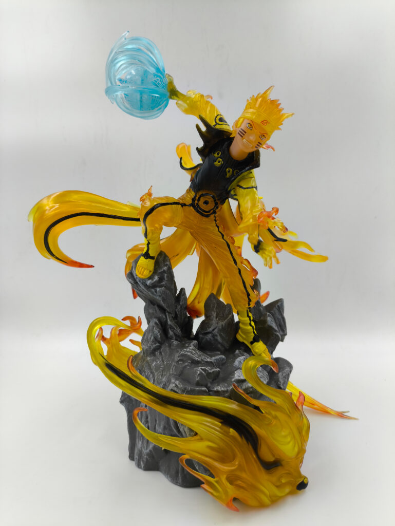Naruto Kurama Mode Rasengan Figure Statue