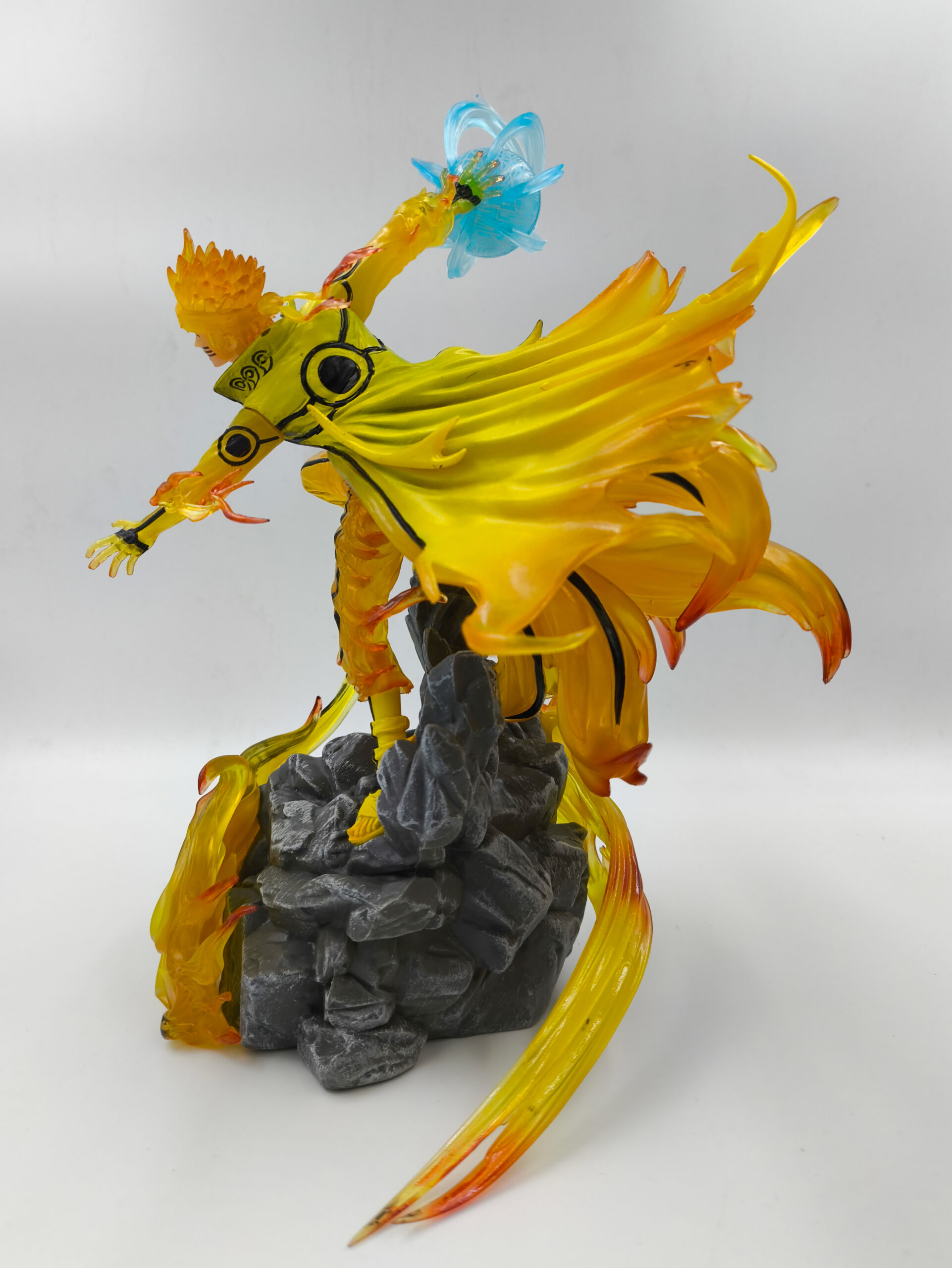 Naruto Kurama Mode Rasengan Figure Statue
