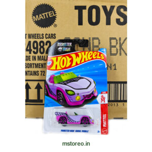 Hot Wheels Monster High Ghoul Mobile Die-Cast Car | Spooky Collectible Toy Vehicle