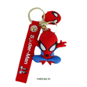 3D Spider-Man Keychain | Marvel Superhero Rubber Keychain Collectible