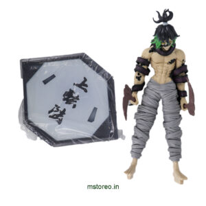 Demon Slayer Gyutaro Upper Rank demon action figure in fierce battle pose from Kimetsu no Yaiba