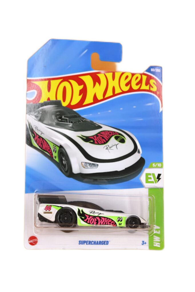 Hot Wheels Supercharged – 1:64 Scale Die-Cast High-Performance Fantasy Car | Collector Edition