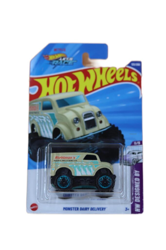 Hot Wheels Monster Dairy Delivery Die-Cast Truck | Fun Fantasy Delivery Collectible
