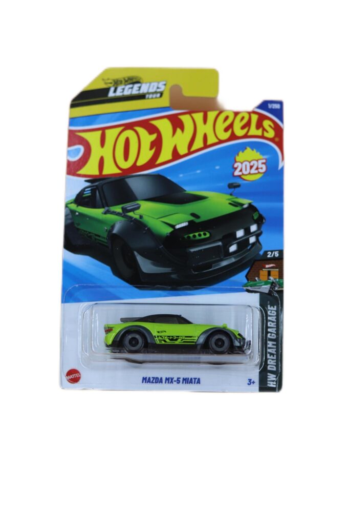 Hot Wheels Mazda MX-5 Miata Die-Cast Car | JDM Sports Convertible Collectible
