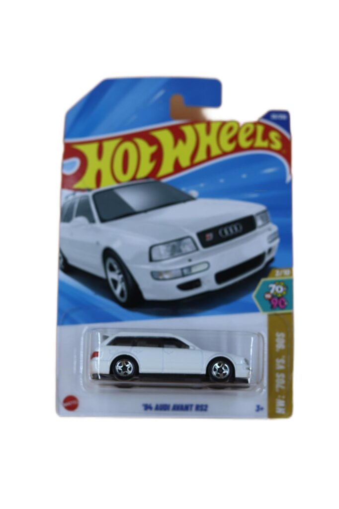 Hot Wheels ’94 Audi Avant RS2 – 1:64 Scale Die-Cast Performance Wagon | Collector Edition