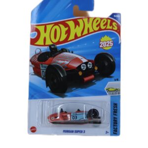 Hot Wheels Morgan Super 3 Die-Cast Car – 1:64 Scale Retro Three-Wheeler Collectible