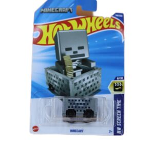 Hot Wheels Minecart – 1:64 Scale Die-Cast Fantasy Track Vehicle | Collector Edition
