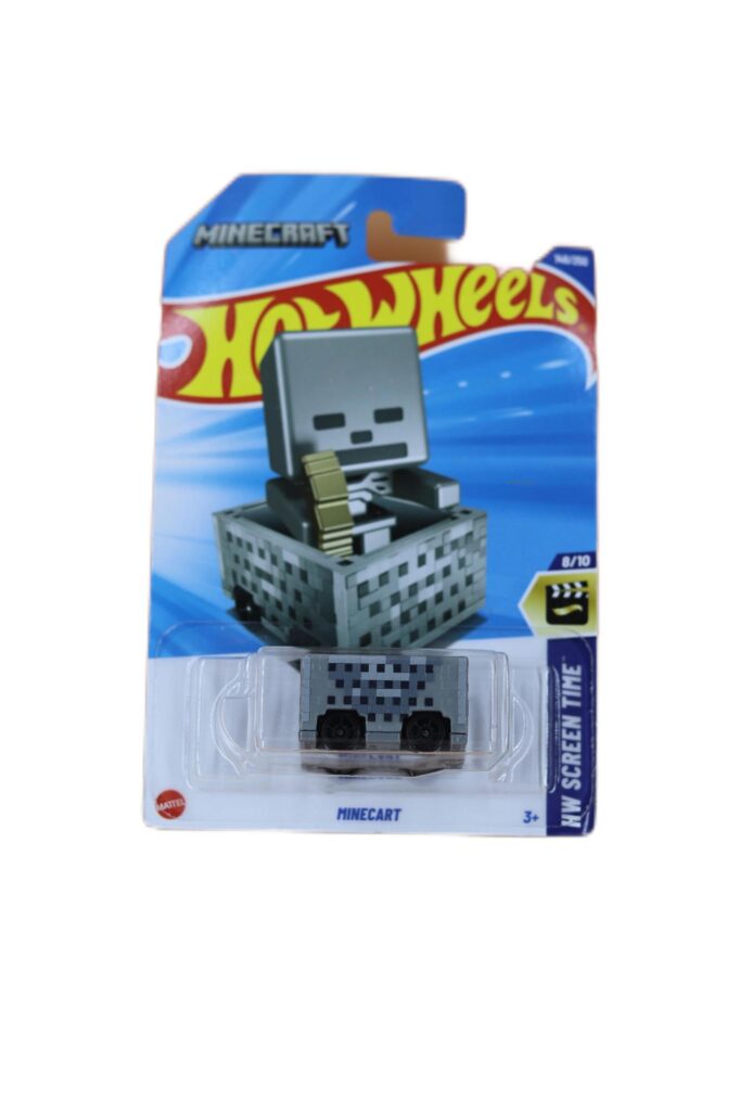 Hot Wheels Minecart – 1:64 Scale Die-Cast Fantasy Track Vehicle | Collector Edition