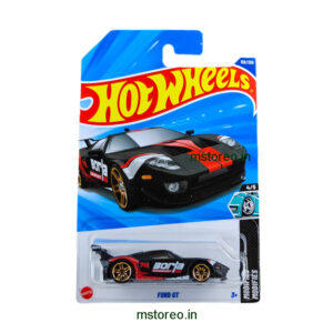 Hot Wheels Ford GT Die-Cast Car – 1:64 Ford GT Supercar Collectible Model