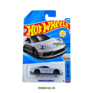 Hot Wheels Porsche 911 Turbo Cabriolet Die-Cast Car – 1:64 Porsche Convertible Supercar Collectible