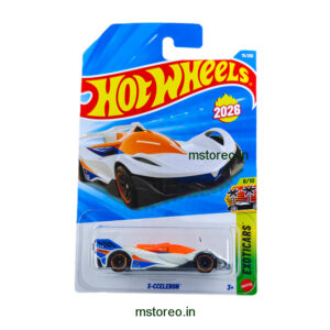 Hot Wheels X-CCELERON Die-Cast Car – Futuristic High-Speed Racing Toy for Kids & Collectors