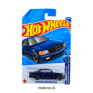 Hot Wheels ’89 Mercedes-Benz 560 SEC AMG Die-Cast Car – Classic AMG Luxury Coupe | 1:64 Hot Wheels Collectible