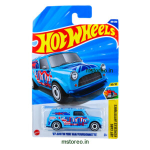 Hot Wheels ’67 Austin Mini Van / Fourgonnette Die-Cast Car – Classic British Mini Delivery Van | 1:64 Hot Wheels Collectible