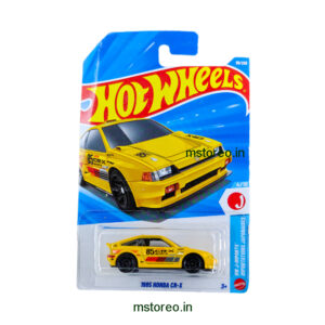 Hot Wheels 1985 Honda CR-X Die-Cast Car – Classic JDM Hatchback | 1:64 Hot Wheels Collectible