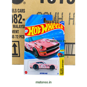 Hot Wheels Datsun 240Z Die-Cast Car – Classic JDM Sports Car | 1:64 Hot Wheels Collectible
