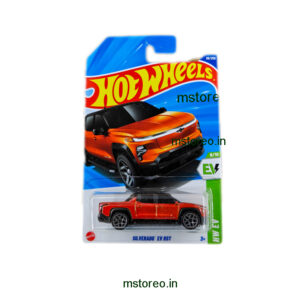 Hot Wheels Chevrolet Silverado EV RST Die-Cast Truck – 1:64 Electric Pickup Collectible