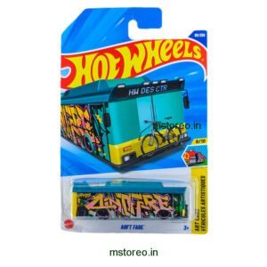 Hot Wheels Ain’t Fare Die-Cast Car | Taxi-Themed Food Fantasy Ride | Unique Collectible Toy