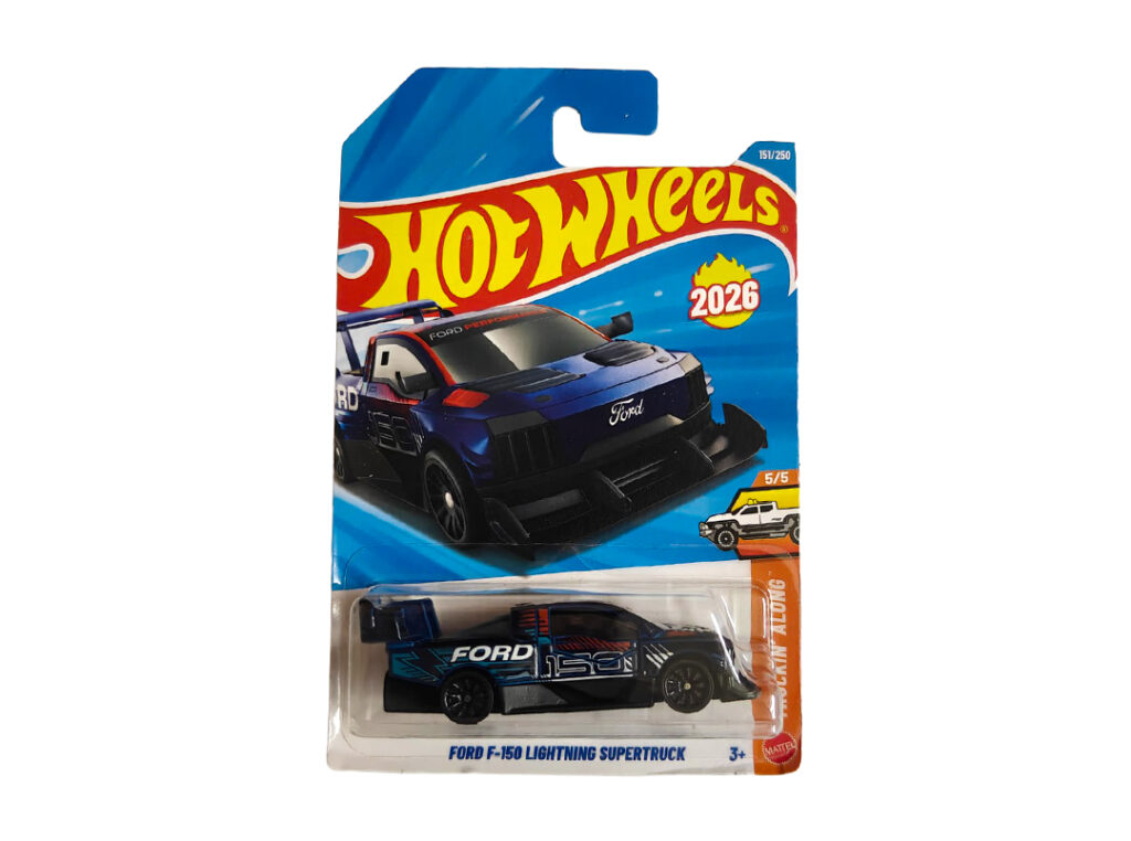 Hot Wheels Ford F-150 Lightning SuperTruck | 1:64 Die-Cast Collectible