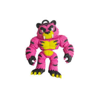 Tiger Flexi 3D Printed Keychain | Articulated Animal Keychain